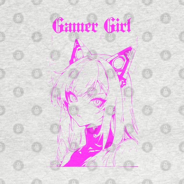 Gamer girl by DeathAnarchy